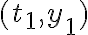 (t_1,y_1)