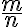 \frac{m}{n}