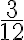 \frac{3}{12}