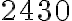 2430