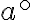 a^\circ