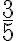 \frac{3}{5}