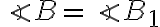 \angle B=\angle B_1