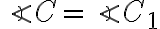\angle C=\angle C_1