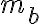m_b