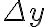 \Delta y