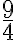 \frac{9}{4}