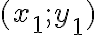 (x_1;y_1)