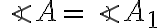 \angle A = \angle A_1
