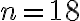 n=18 n=18