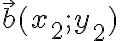 \vec{b}(x_2;y_2)